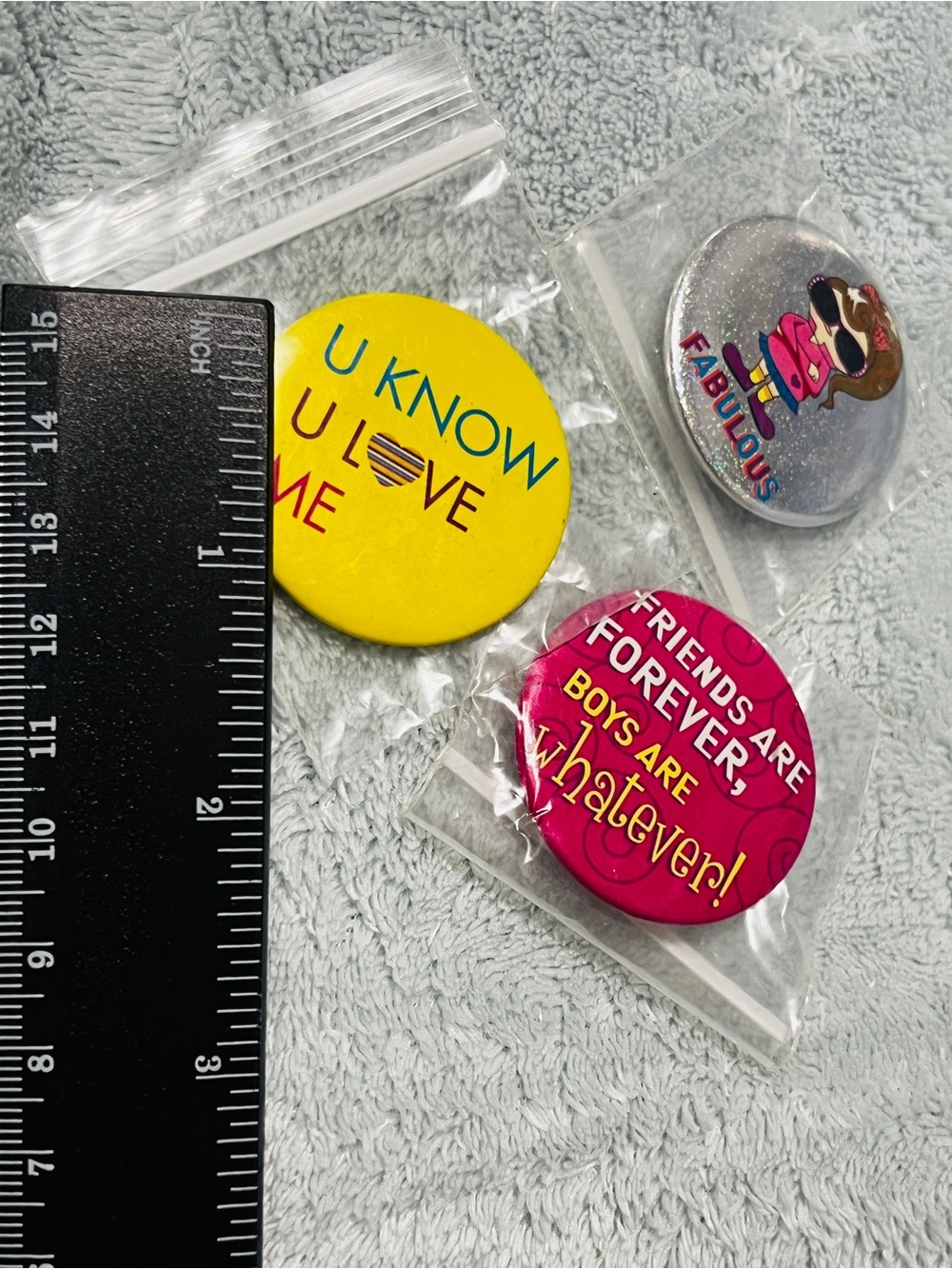3 Friendship Pinbacks